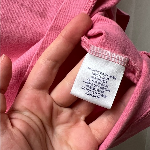 Vineyard Vines Short Sleeve Pink Tee - Picture 4 of 5